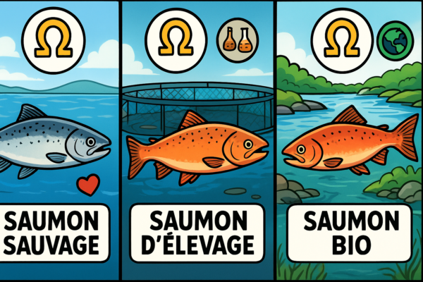 Saumon sauvage, d’élevage ou bio quel choix responsable