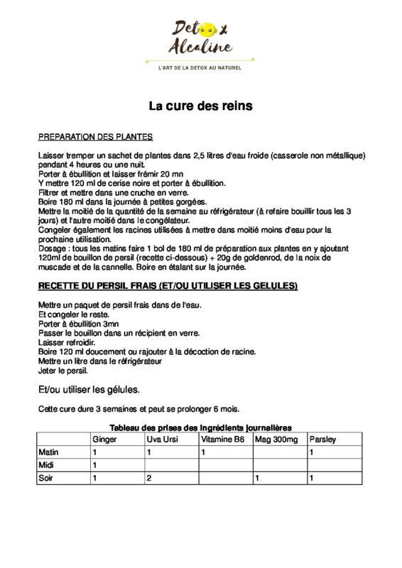 Detox Alcaline : Naturopathe – Guérisseur