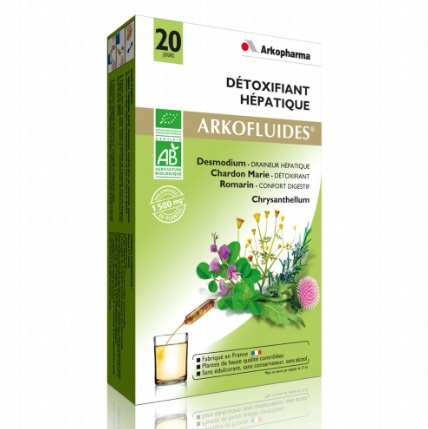 Programme de detoxifiere cu sucuri Detoxifiant urinaire Detoxifiant hepatique arkopharma avis